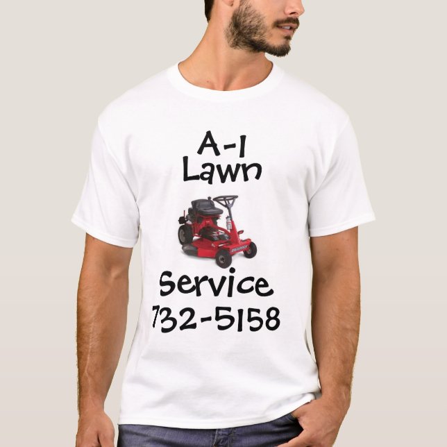 A-1 Lawn service T-Shirt (Front)
