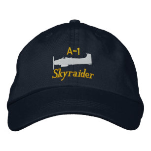 A-1 Skyraider (Light Colour Only) Embroidered Hat