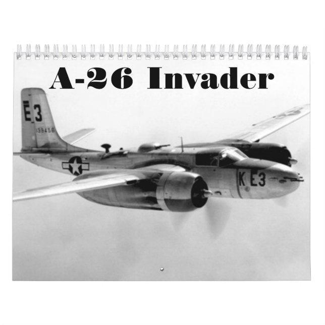 A-26 Invader Calendar (Cover)
