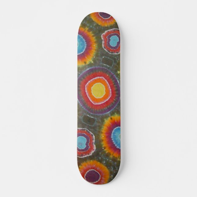 A 360 Tie Dye Skateboard (Front)