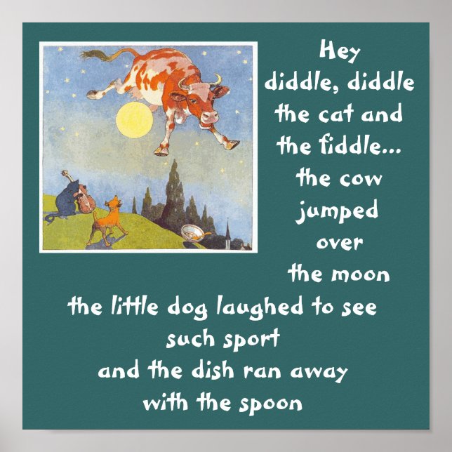 a-3 cow jumped over moon   poster (Front)