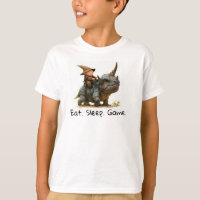 A 3D Render of a Fearless Gnome Warrior T-Shirt