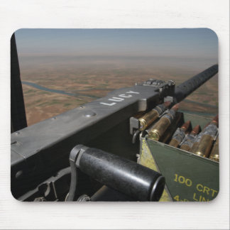 A 50 calibre machine gun mouse mat