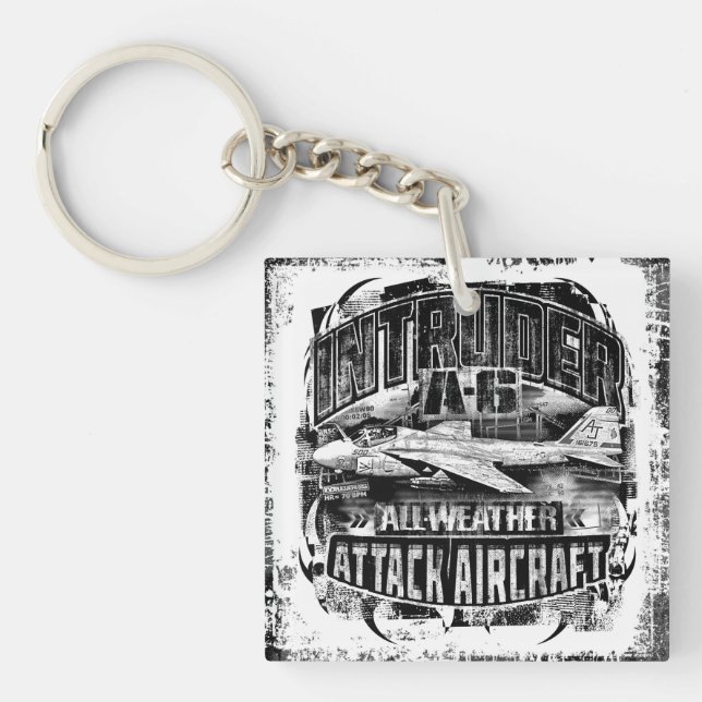 A-6 Intruder Keychain Acrylic Keychain (Front)