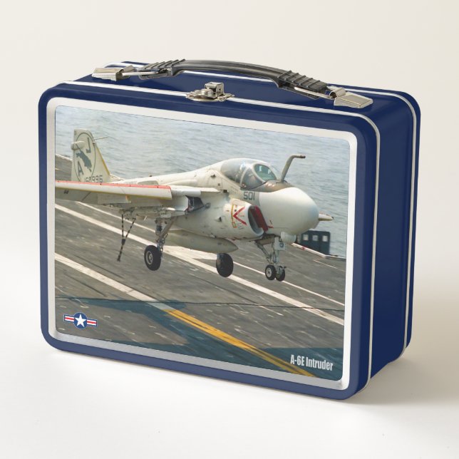 A-6 INTRUDER METAL LUNCH BOX (Front)
