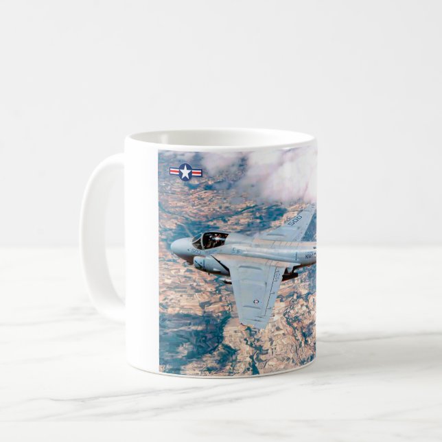 A-6E INTRUDER COFFEE MUG (Front Left)