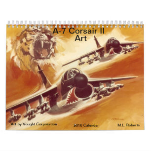 A-7 Corsair II Art Calendar