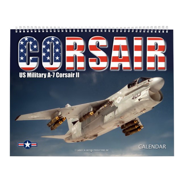 A-7 CORSAIR II CALENDAR (Cover)