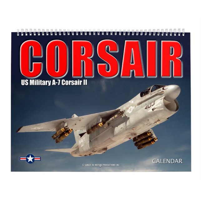 A-7 CORSAIR II CALENDAR (Cover)