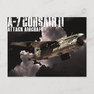 A-7 Corsair II Postcard