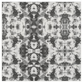 A abstract black white watercolor Pattern. Fabric