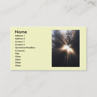 A Angel Or God? Business Card