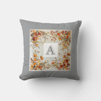 A Autumn Leaf Throw Pillow
