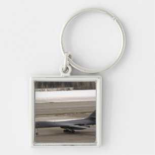 A B-1B Lancer performs a touch and go Key Ring