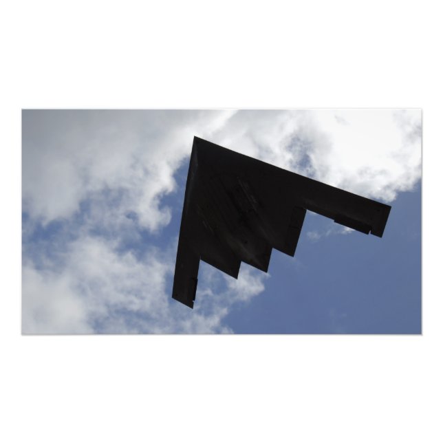 A B-2 Spirit in flight Photo Print (Front)