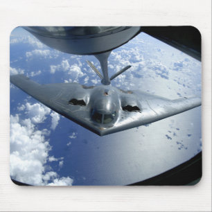 A B-2 Spirit moves into position for refueling Mouse Mat