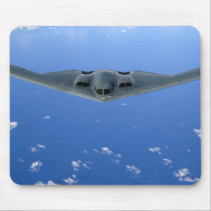 A B-2 Spirit soars through the sky Mouse Mat