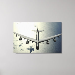 A B-52 Stratofortress in flight Canvas Print