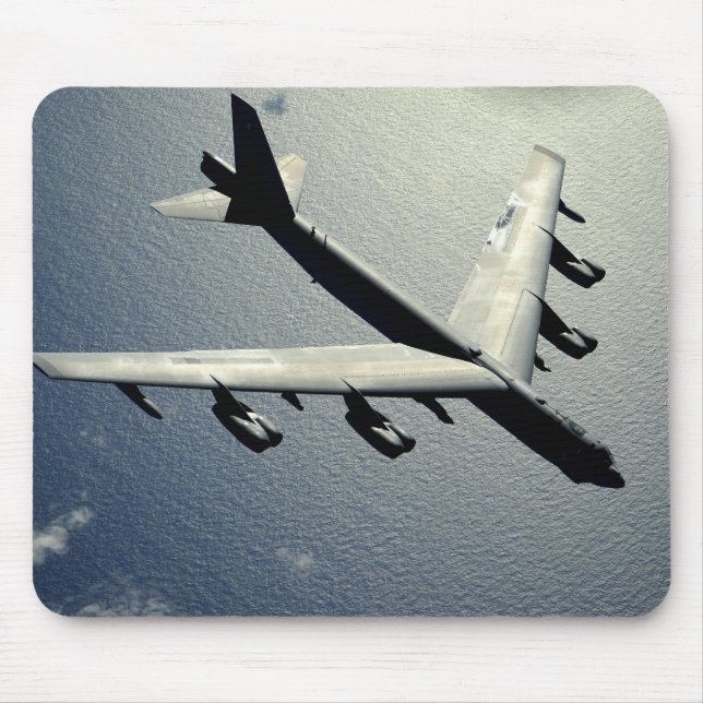 A B-52 Stratofortress in flight Mouse Mat (Front)