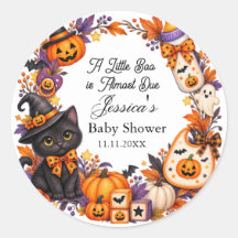 A Baby Boo is Almost Due Halloween Baby Shower
