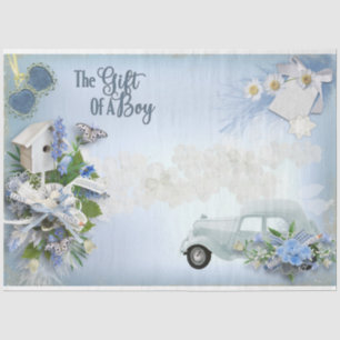 A Baby Boy Series Design 5 Tissue Paper