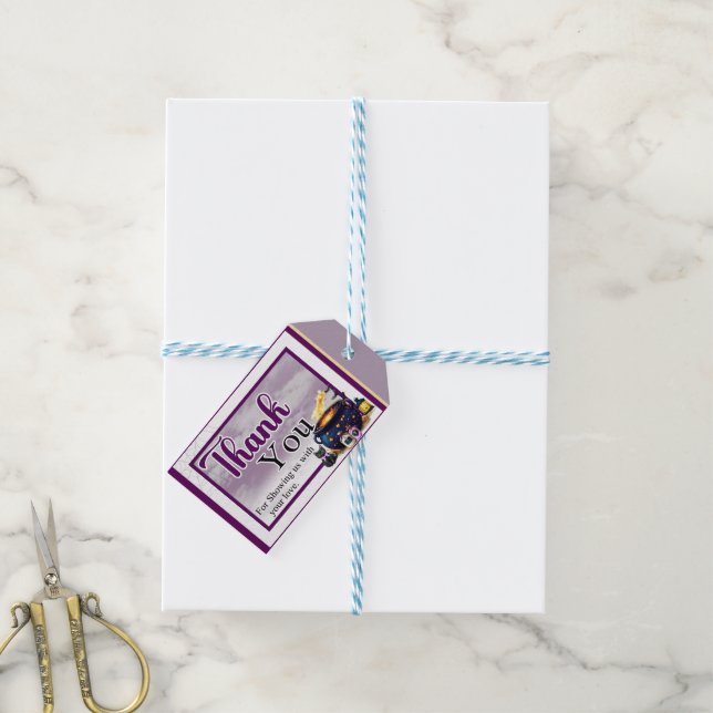 A Baby Brewing Gift Tags (With Twine)