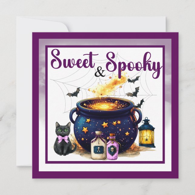 A Baby Brewing Holiday Card (Front)