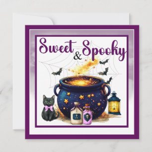 A Baby Brewing Thank You Card