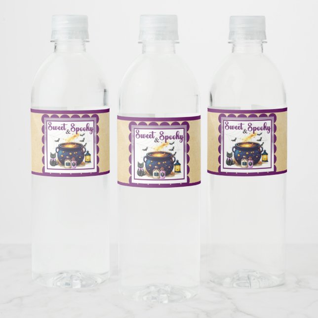 A Baby Brewing Water Bottle Label (Bottles)