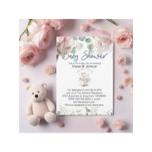 A Baby Dragon is on the Way Baby Shower Invitation