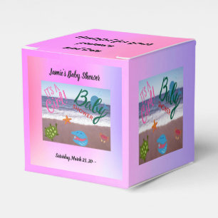 A Baby Girl On The Way: Ocean Adventure Favour Box