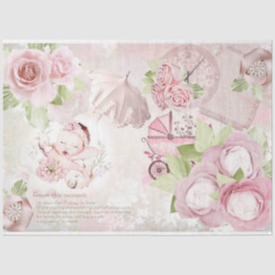 A Baby Girl Series Design 3 Tissue Paper