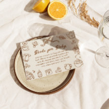 A Baby Is Brewing Baby Shower Books For Baby Card