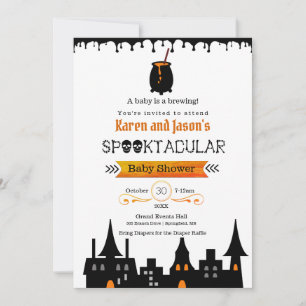 A Baby is brewing baby shower Invitation