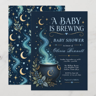 A Baby Is Brewing Baby Shower Invitation