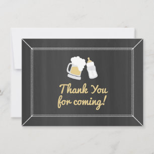 A Baby Is Brewing Baby Shower Thank You