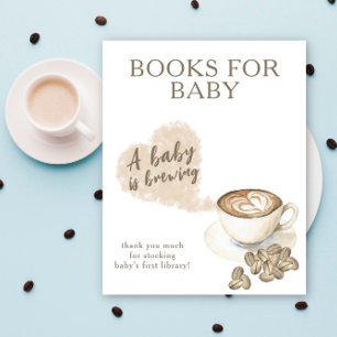 A baby is brewing Books for baby Poster