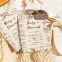 A Baby Is Brewing Coffee Baby Shower