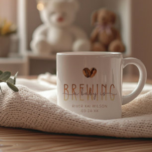 A Baby Is Brewing Coffee Baby Shower Mug