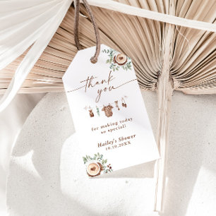 A Baby Is Brewing Coffee Baby Shower Thank You Tag