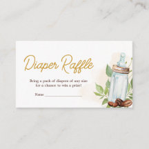 A Baby is Brewing Coffee Diaper Raffle