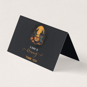 A Baby Is Brewing Cute Halloween Baby Shower 