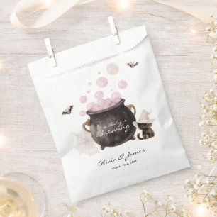 A Baby is Brewing Halloween Baby Shower Favour Bags