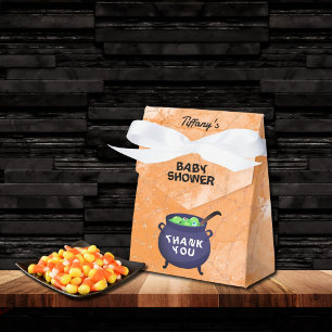 A Baby is Brewing Halloween Baby Shower Favour Box