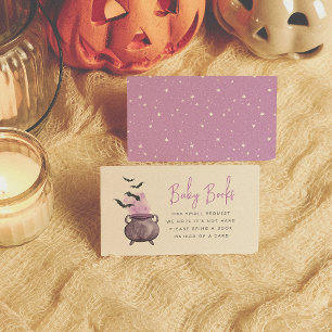 A Baby Is Brewing Halloween Books For Baby Enclosure Card