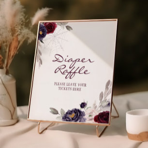 A Baby Is Brewing Halloween Diaper Raffle  Poster