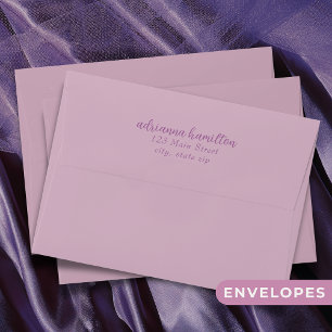 A Baby Is Brewing Pink Halloween Baby Shower  Envelope