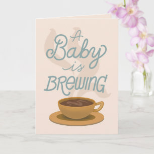 A Baby Is Brewing - Pregnancy Announcement