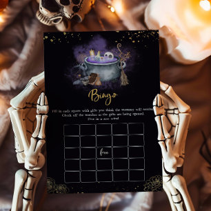 A Baby is Brewing Spooky Halloween Bingo Game
