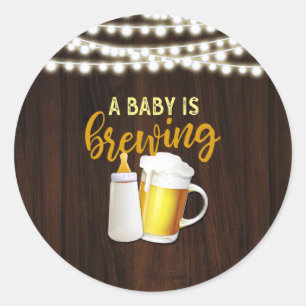 A Baby is Brewing Sticker